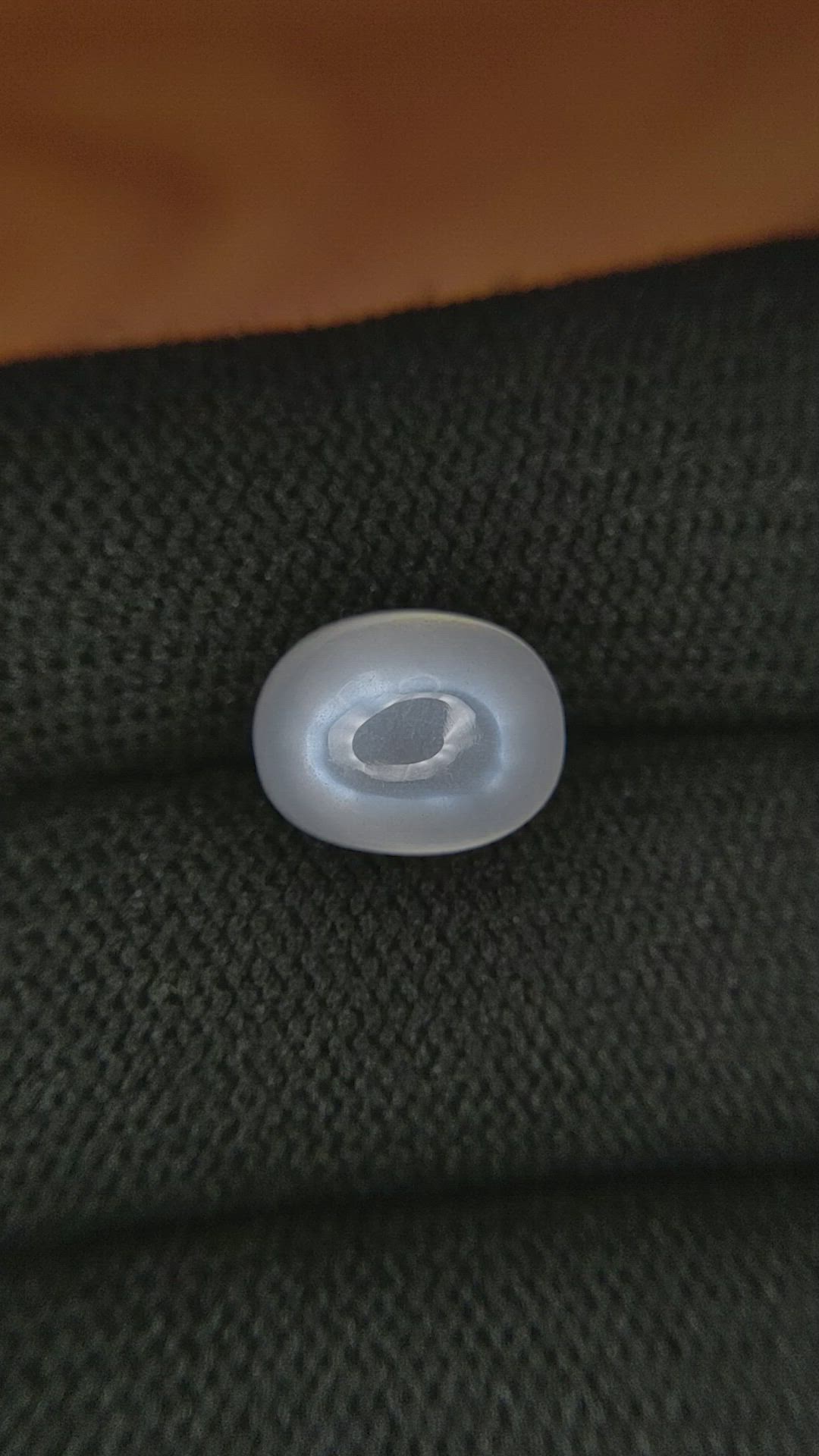 4.62 Ct. Cabochon Moonstone from Ceylon (Sri Lanka) Size Video