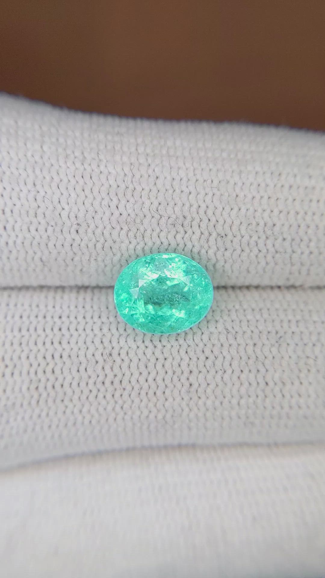 2.28 Ct. Paraiba Tourmaline from Mozambique Size Video