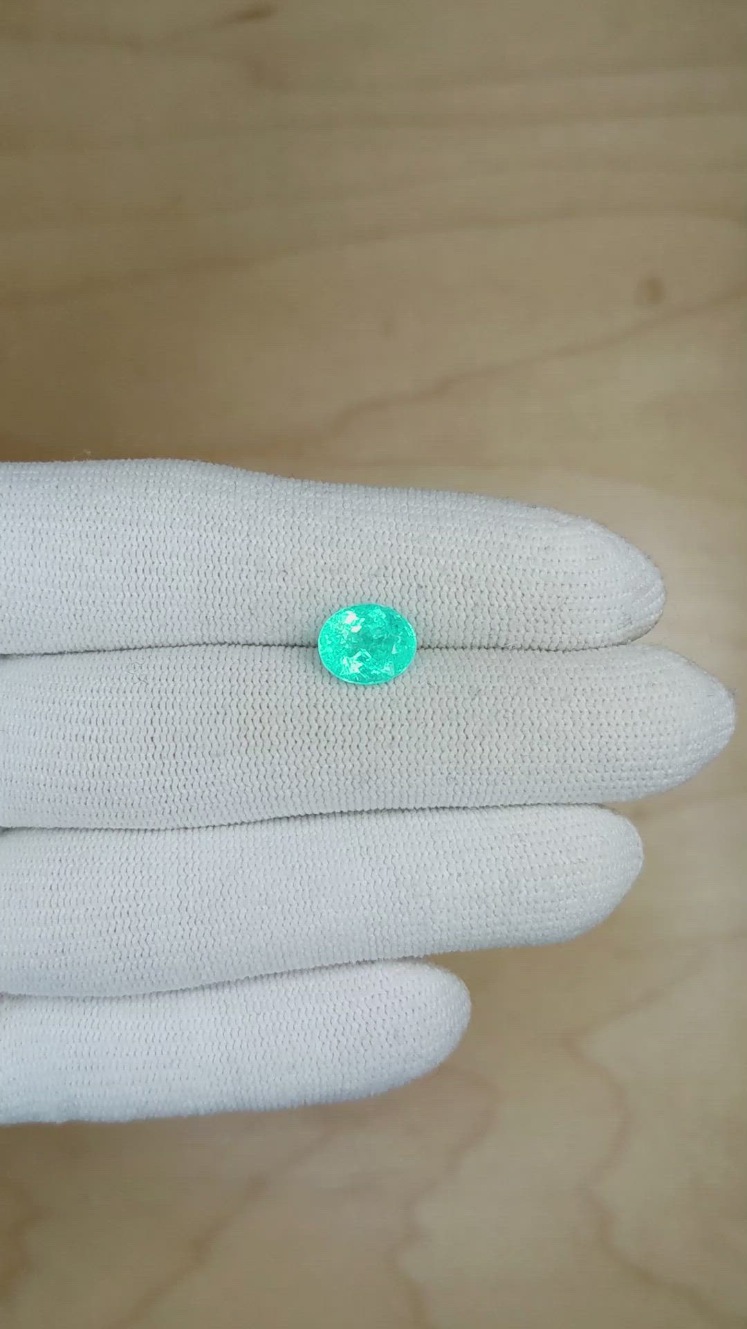 2.28 Ct. Paraiba Tourmaline from Mozambique Size Video