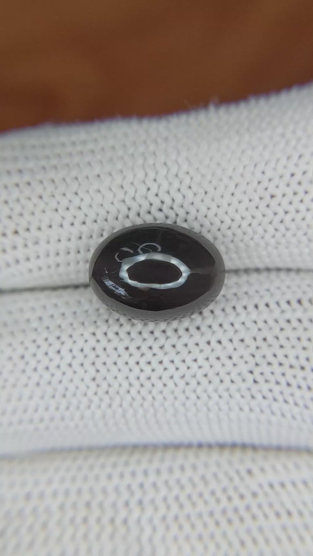 6.98 Ct. Cabochon Sphalerite from Mexico Size Video