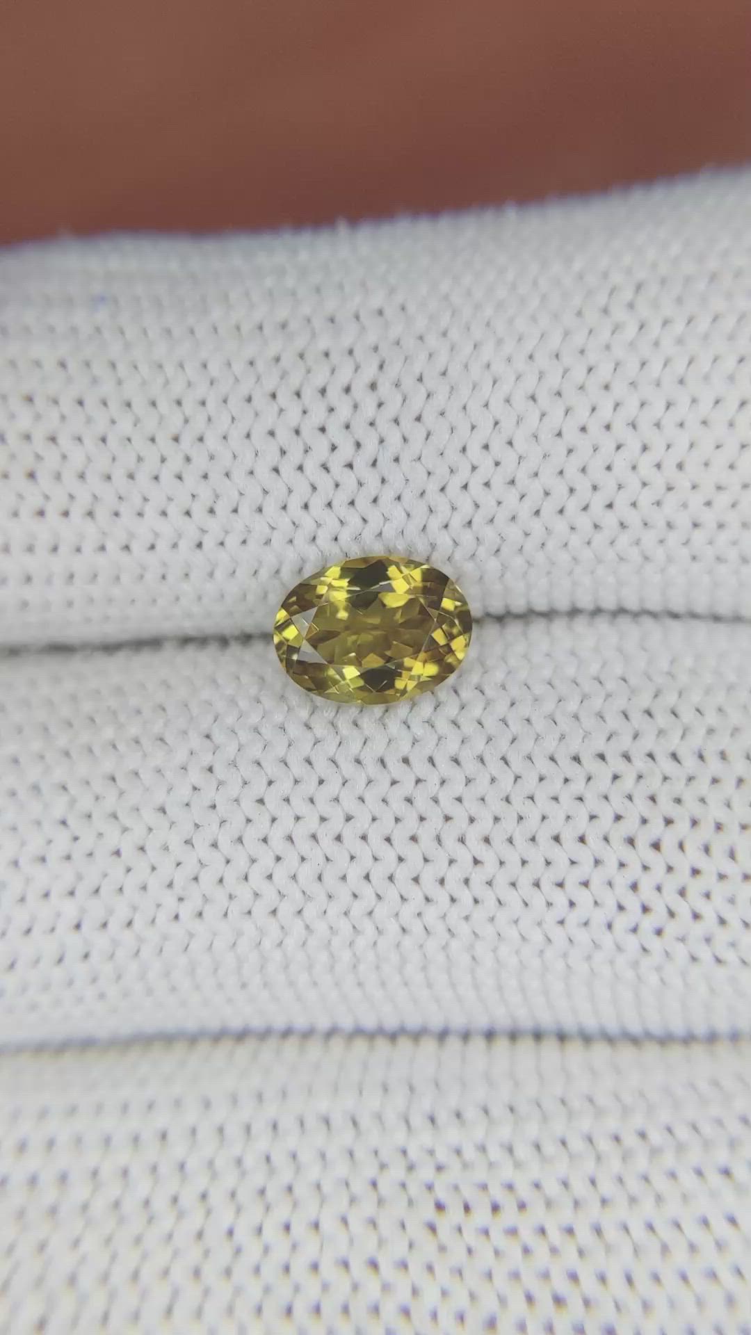 1.22 Ct. Tourmaline from Ceylon (Sri Lanka) Size Video