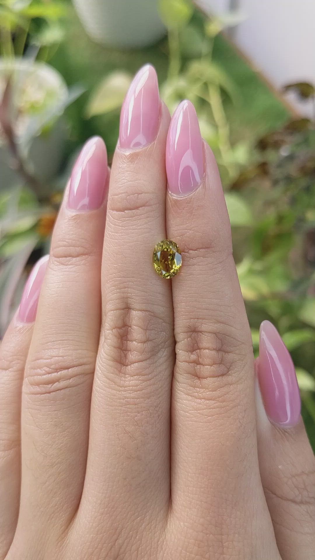 1.22 Ct. Tourmaline from Ceylon (Sri Lanka) Size Video