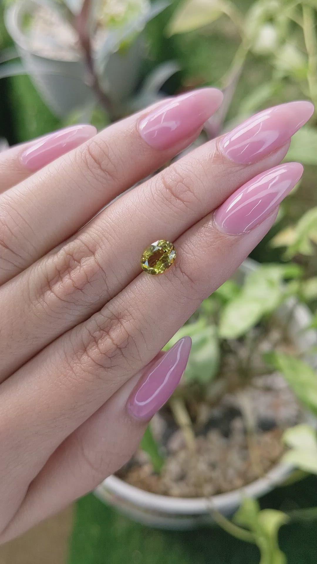 1.22 Ct. Tourmaline from Ceylon (Sri Lanka) Size Video