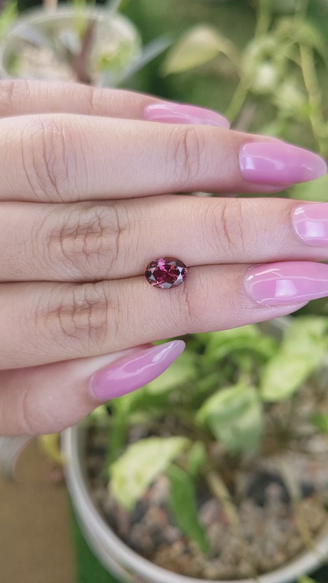1.17 Ct. Tourmaline from Ceylon (Sri Lanka) Size Video