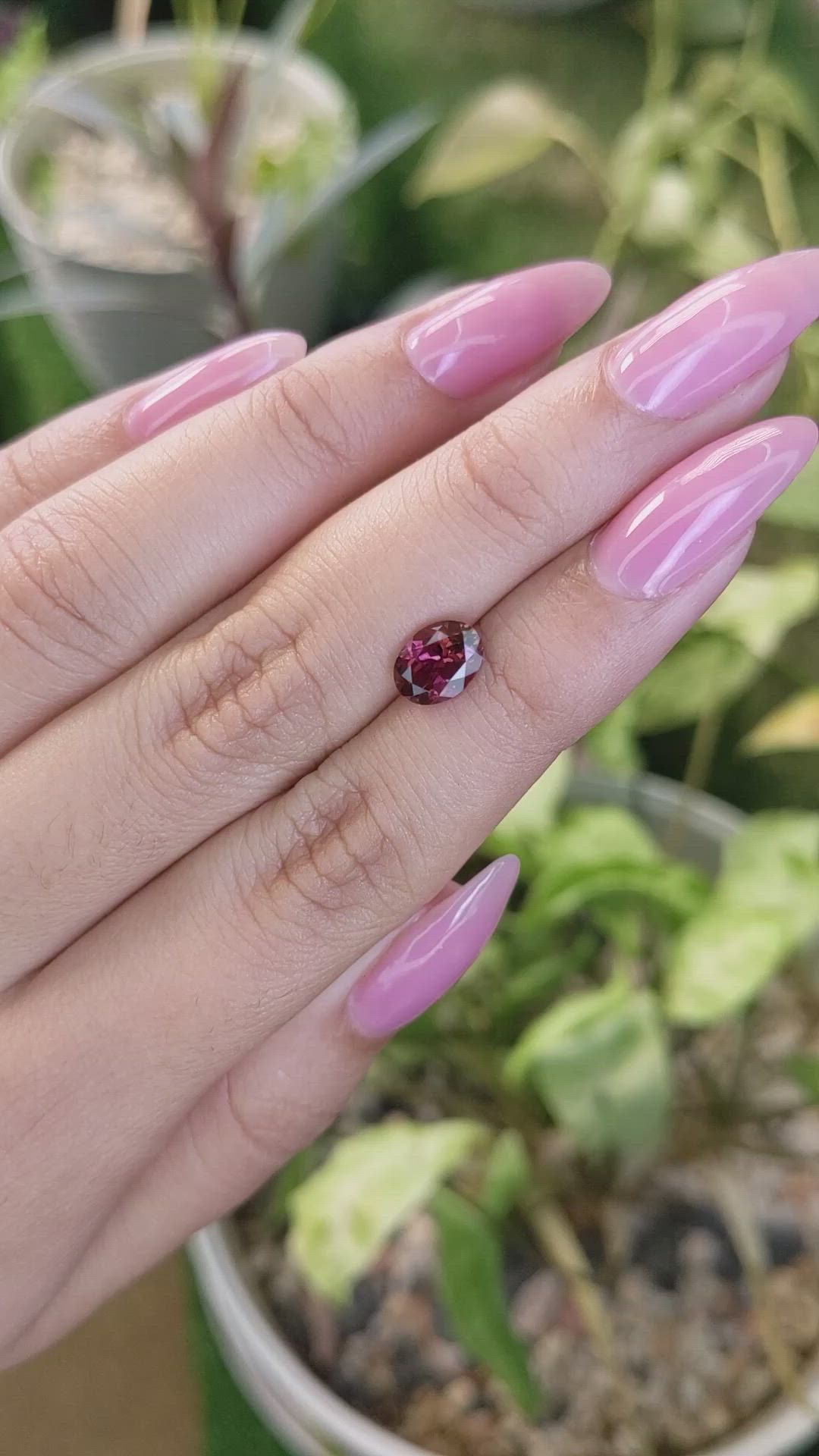 1.17 Ct. Tourmaline from Ceylon (Sri Lanka) Size Video