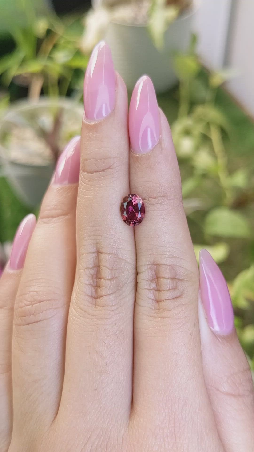 1.17 Ct. Tourmaline from Ceylon (Sri Lanka) Size Video