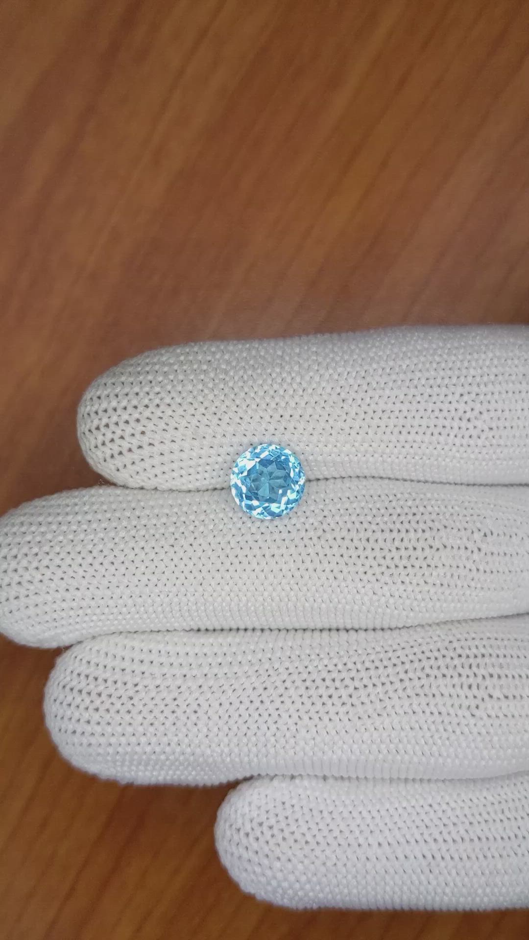 2.78 Ct. Topaz from Brazil Size Video