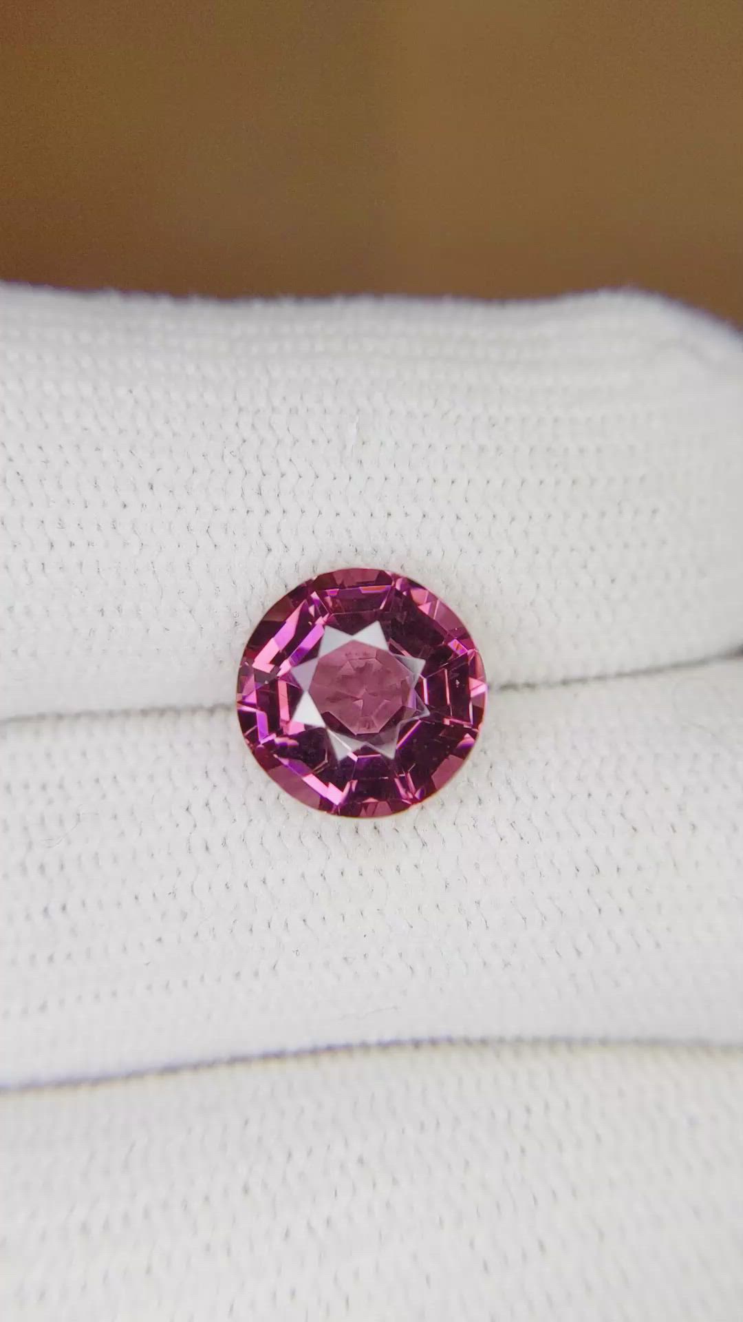 3.48 Ct. Garnet from Ceylon (Sri Lanka) Size Video
