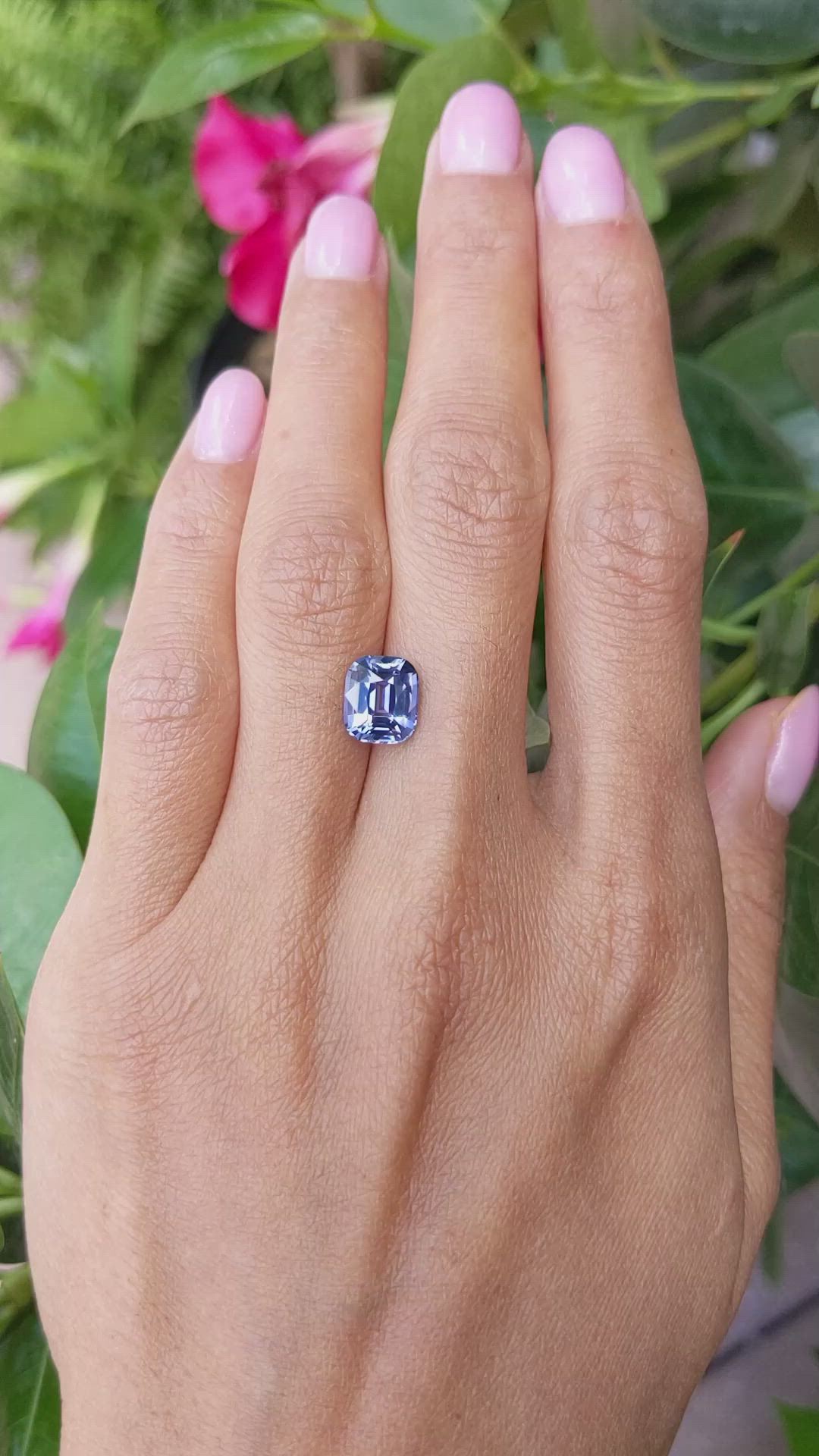 3.05 Ct. Spinel from Ceylon (Sri Lanka) Size Video