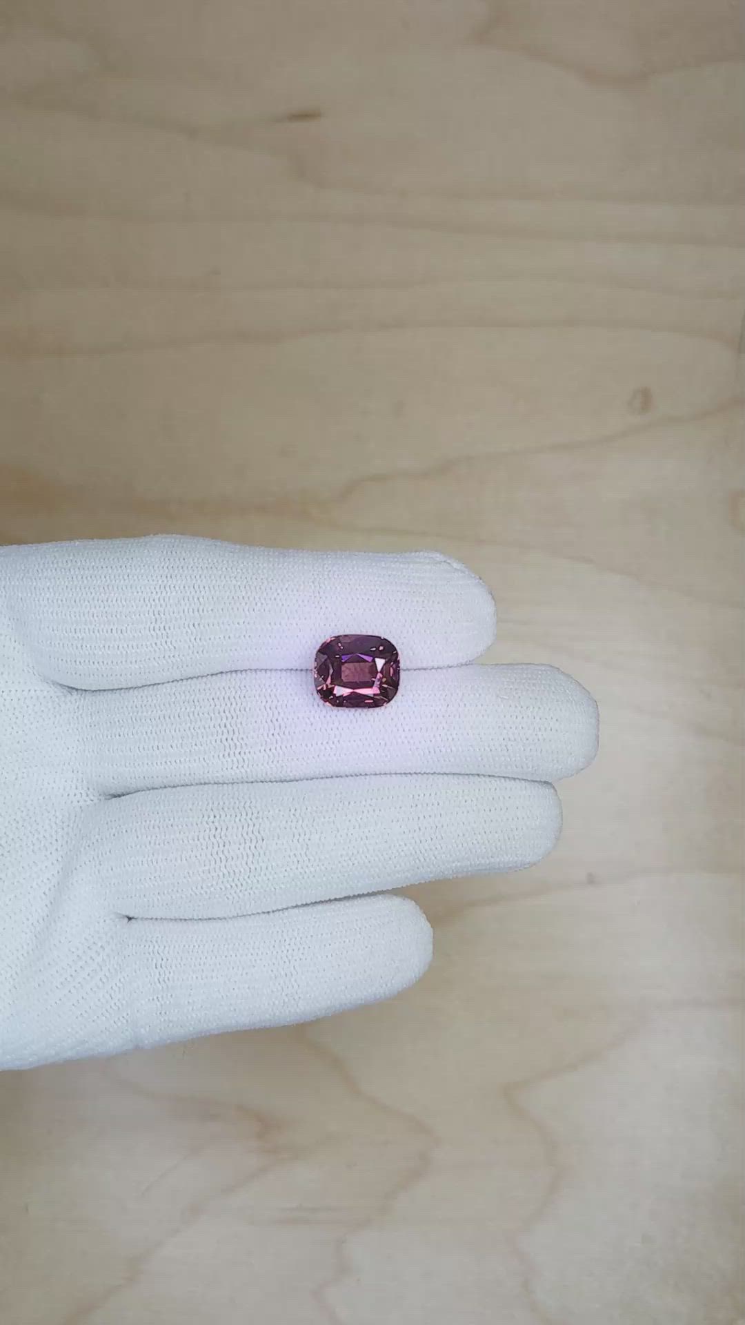 6.19 Ct. Spinel from Ceylon (Sri Lanka) Size Video
