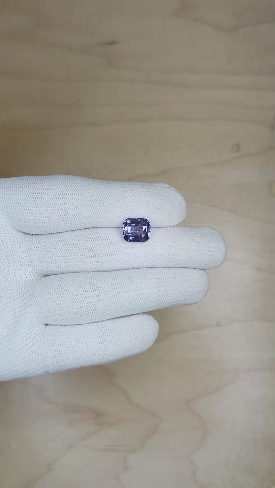 4.06 Ct. Spinel from Ceylon (Sri Lanka) Size Video
