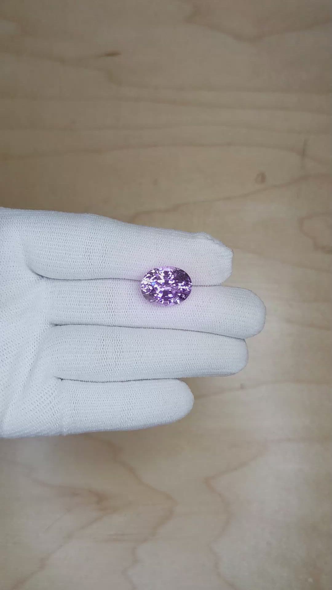 10.87 Ct. Spinel from Ceylon (Sri Lanka) Size Video