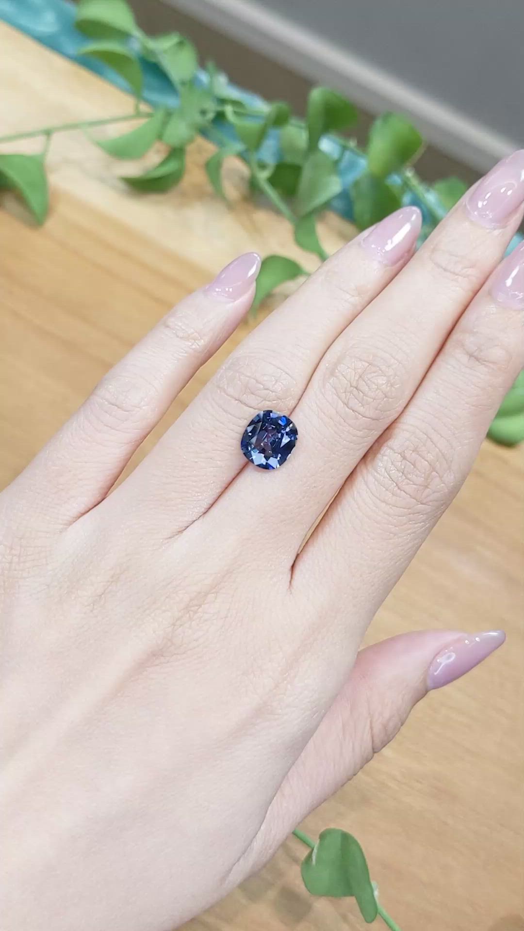 3.08 Ct. Spinel from Burma (Myanmar) Size Video