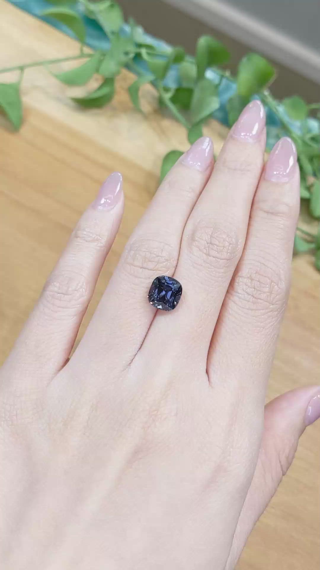 3.73 Ct. Spinel from Burma (Myanmar) Size Video