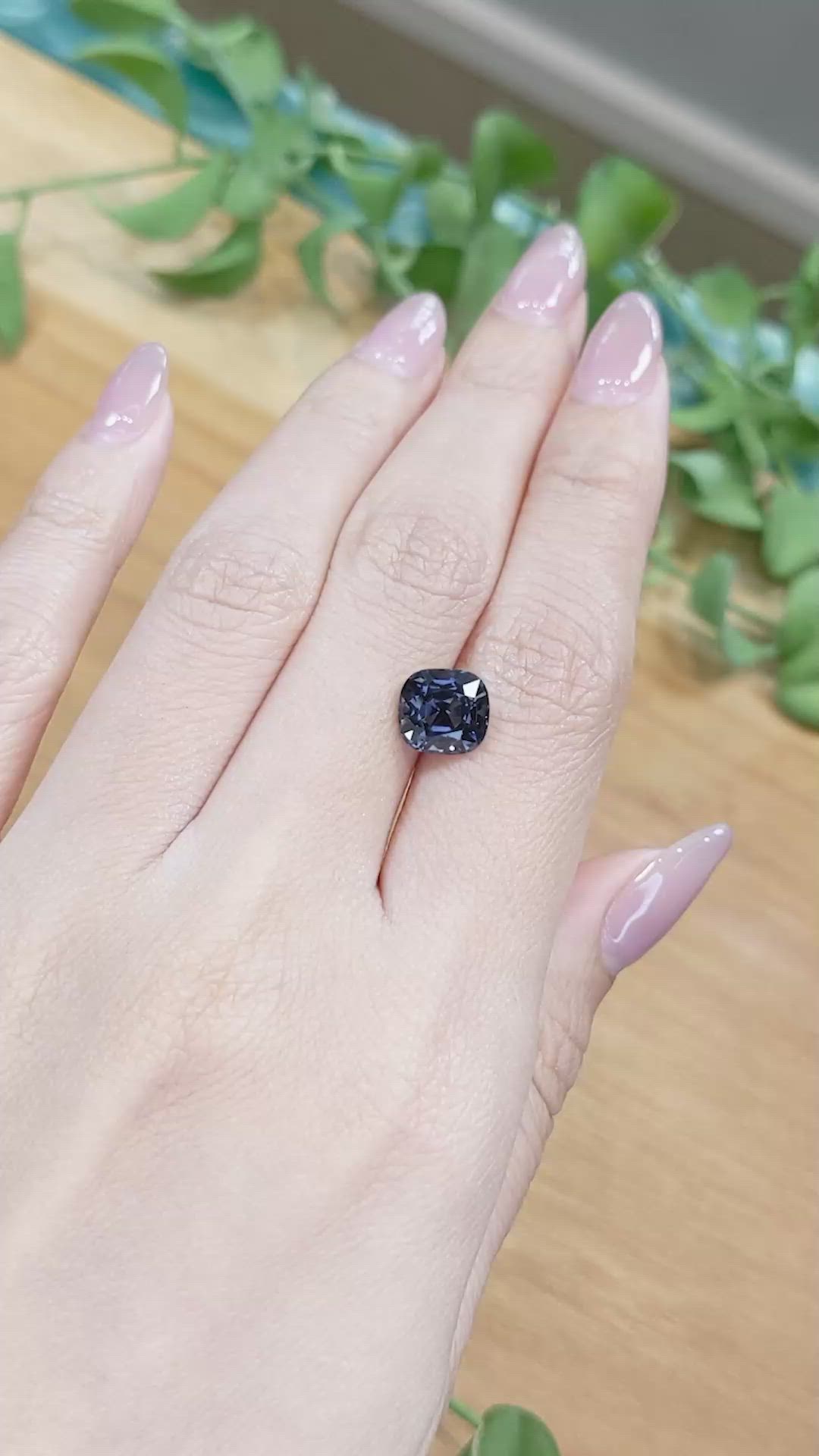 3.73 Ct. Spinel from Burma (Myanmar) Size Video