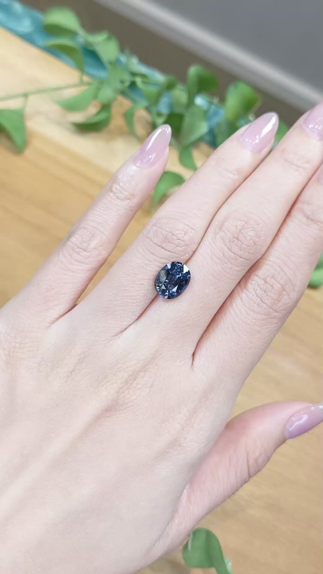 3.77 Ct. Spinel from Burma (Myanmar) Size Video