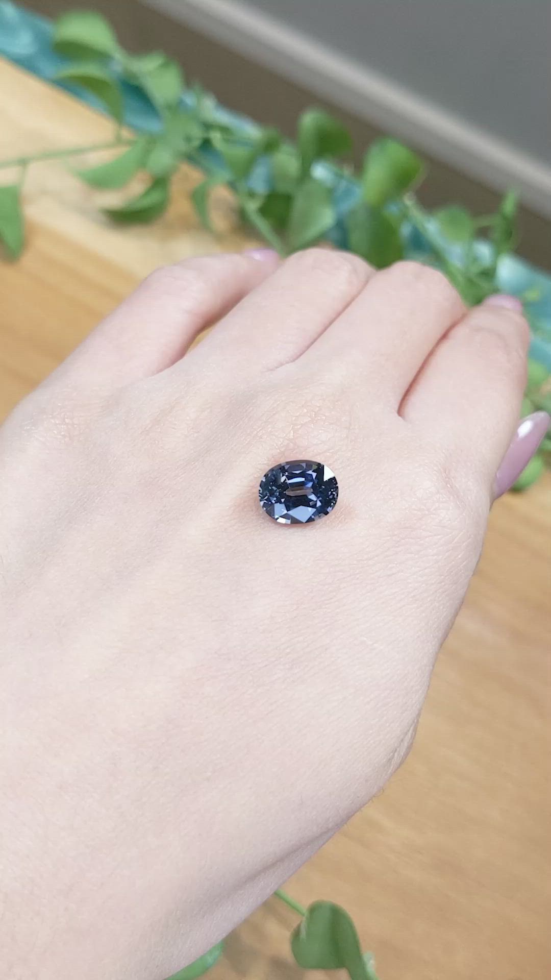 3.77 Ct. Spinel from Burma (Myanmar) Size Video