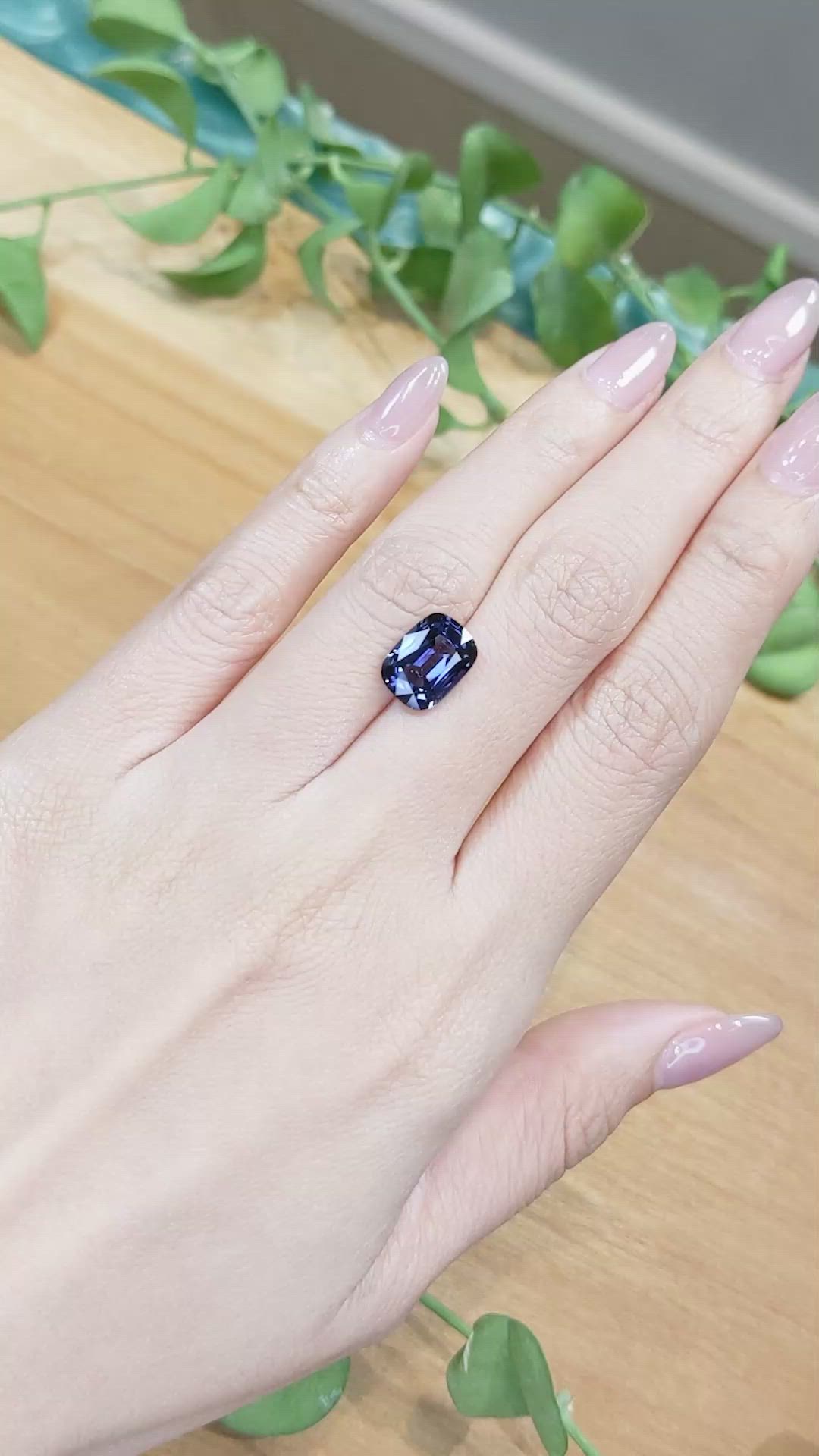 3.92 Ct. Spinel from Burma (Myanmar) Size Video