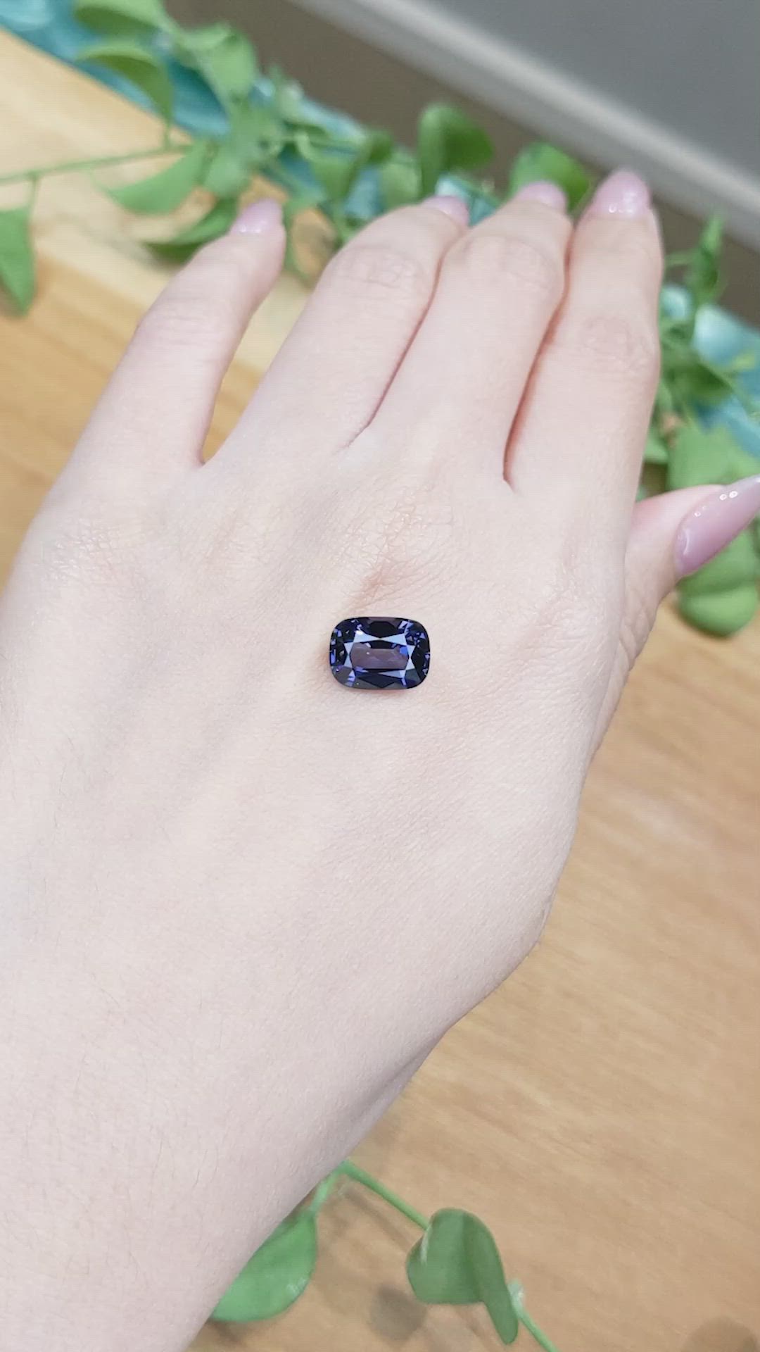 3.92 Ct. Spinel from Burma (Myanmar) Size Video