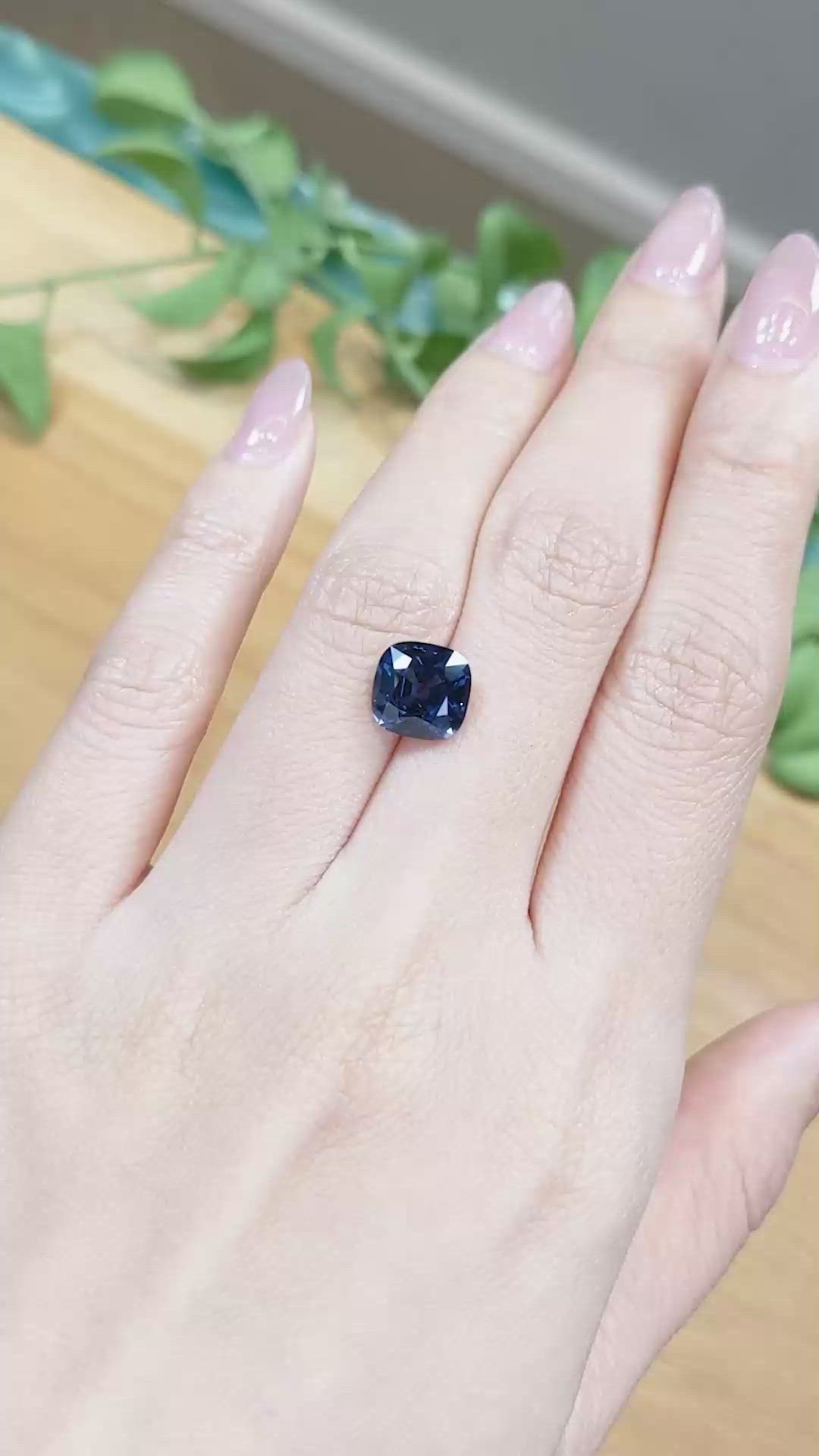 3.66 Ct. Spinel from Burma (Myanmar) Size Video