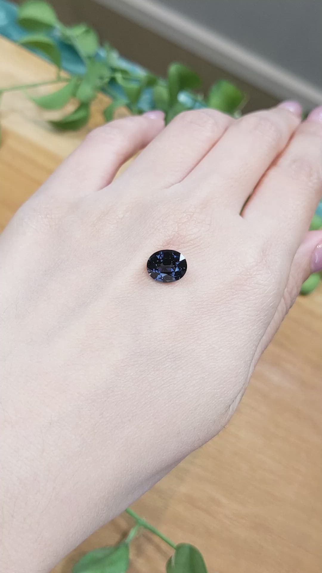 2.83 Ct. Spinel from Burma (Myanmar) Size Video