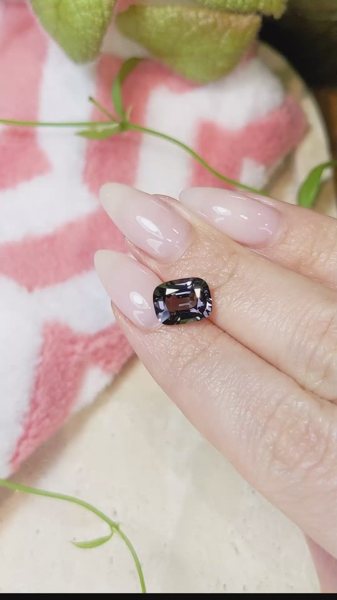 3.12 Ct. Spinel from Burma (Myanmar) Size Video