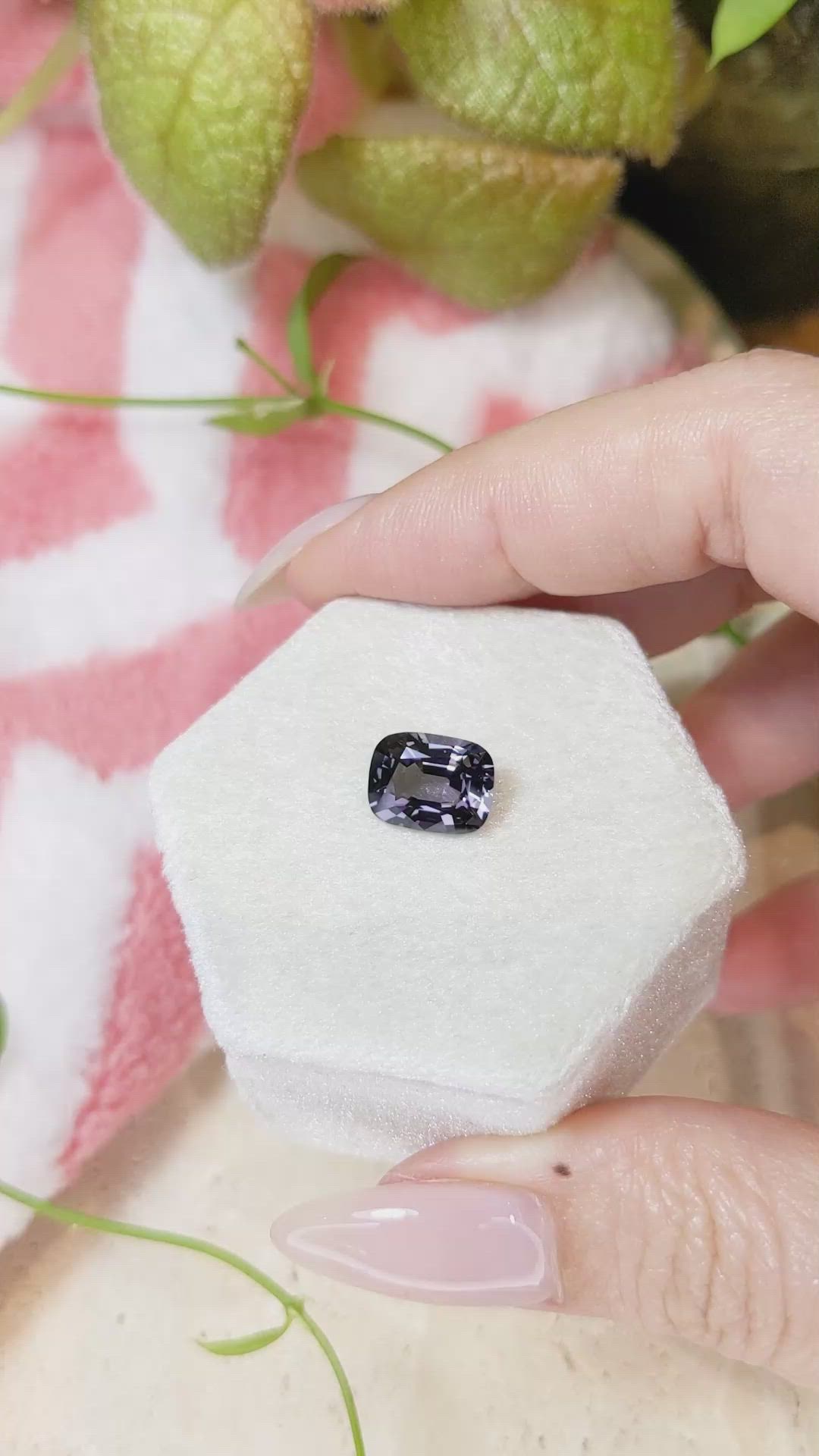3.12 Ct. Spinel from Burma (Myanmar) Size Video