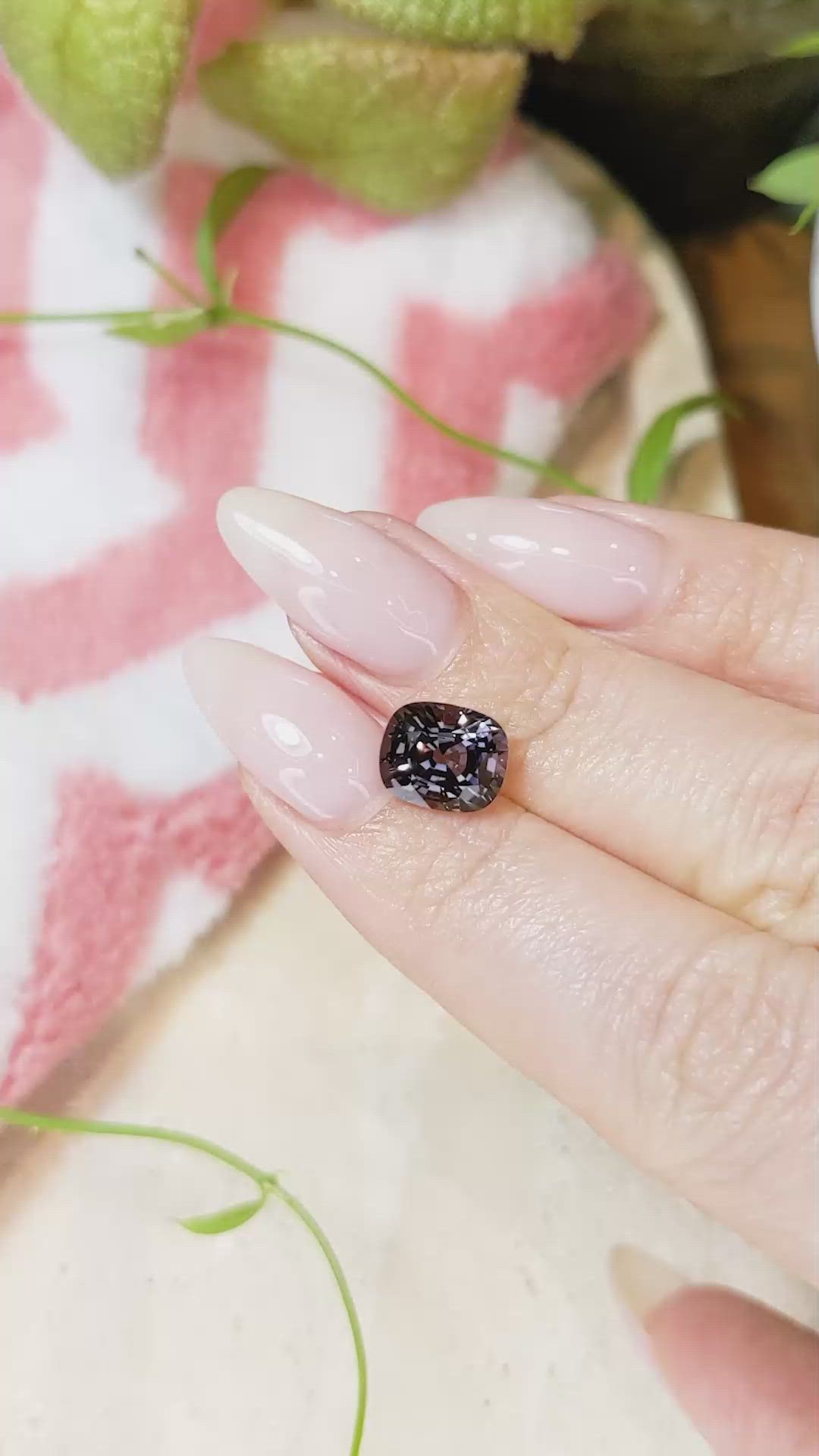 3.13 Ct. Spinel from Burma (Myanmar) Size Video