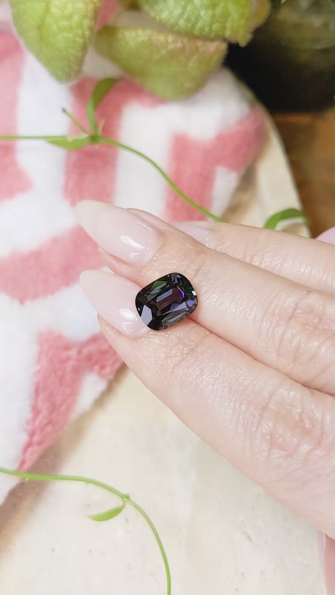 4.48 Ct. Spinel from Burma (Myanmar) Size Video