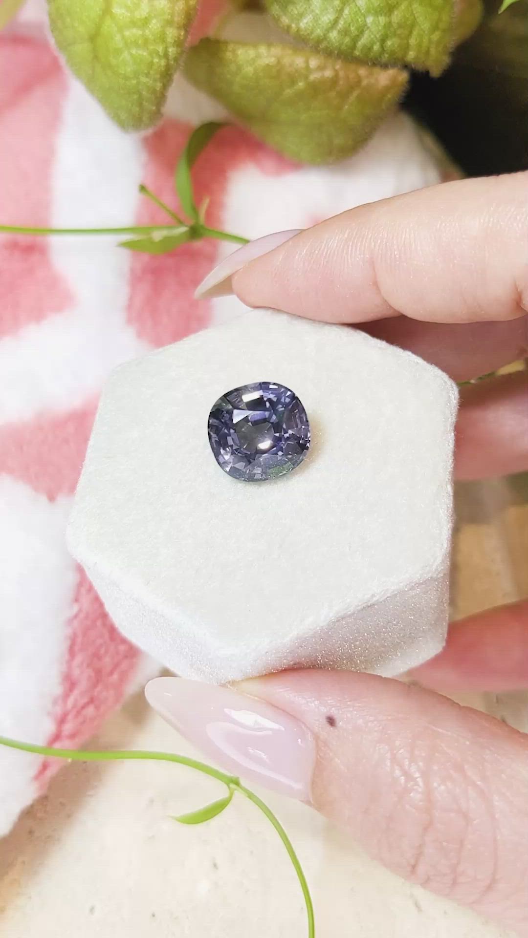 7.51 Ct. Spinel from Burma (Myanmar) Size Video