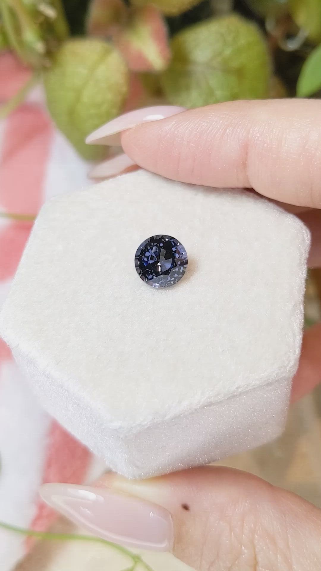 2.23 Ct. Spinel from Burma (Myanmar) Size Video