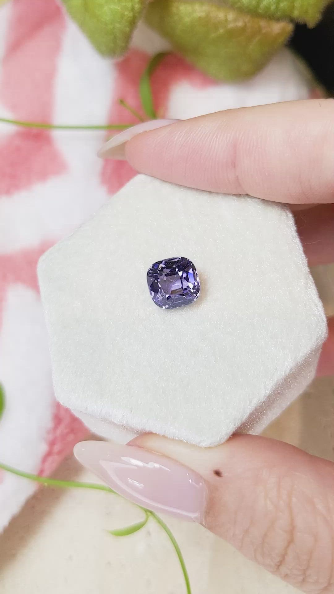 3.11 Ct. Spinel from Burma (Myanmar) Size Video