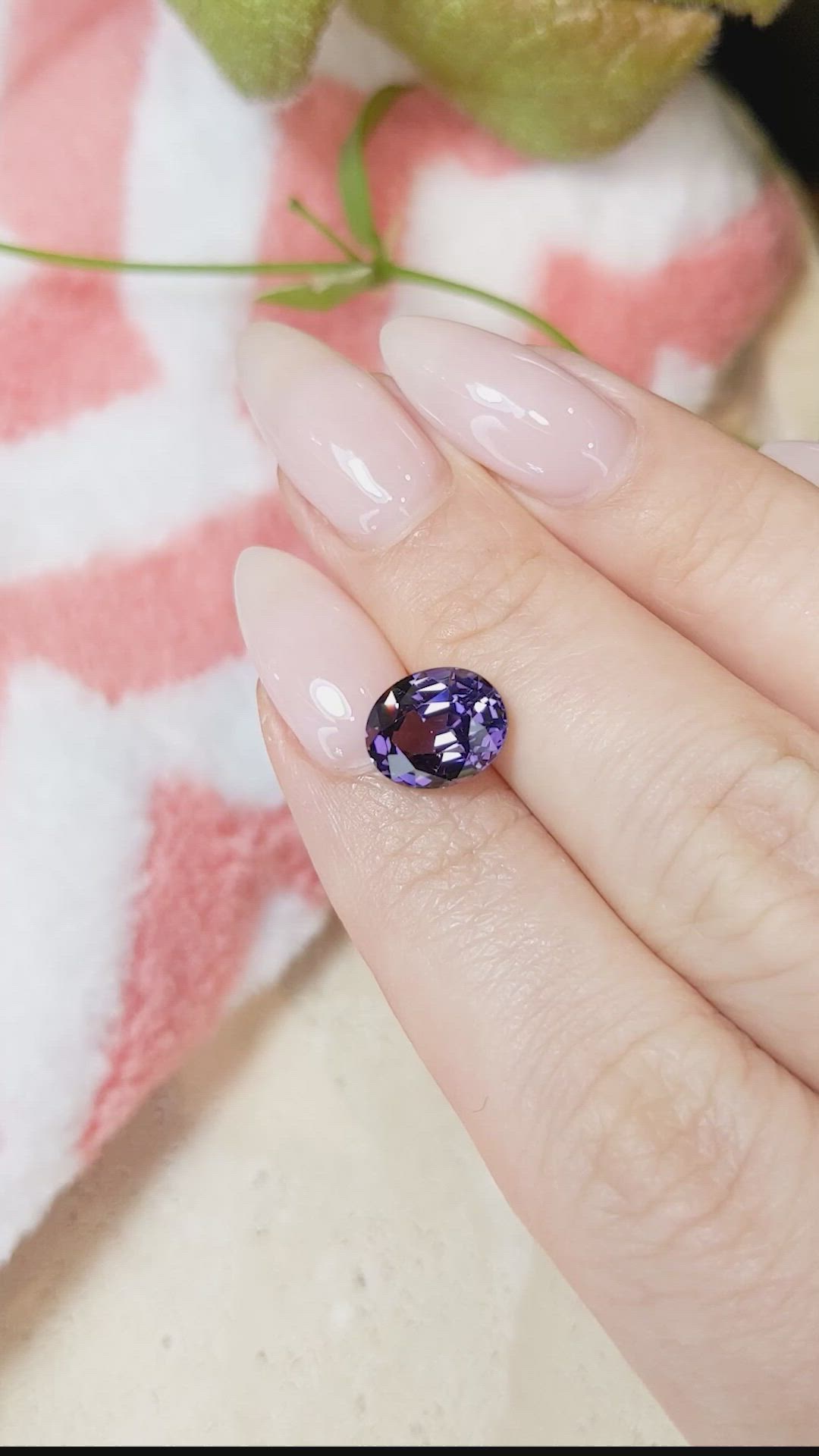 3.22 Ct. Spinel from Burma (Myanmar) Size Video