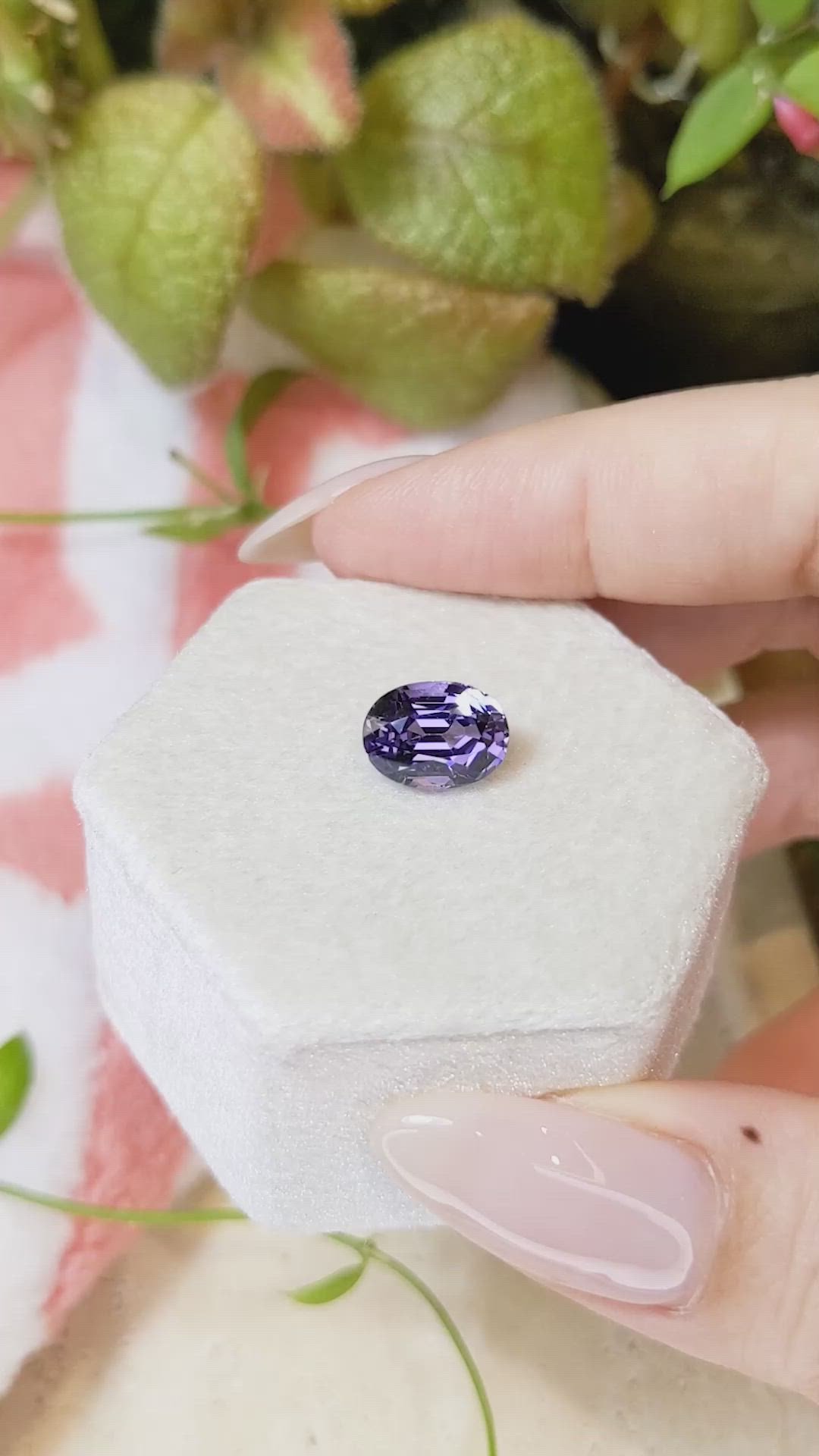 3.63 Ct. Spinel from Burma (Myanmar) Size Video