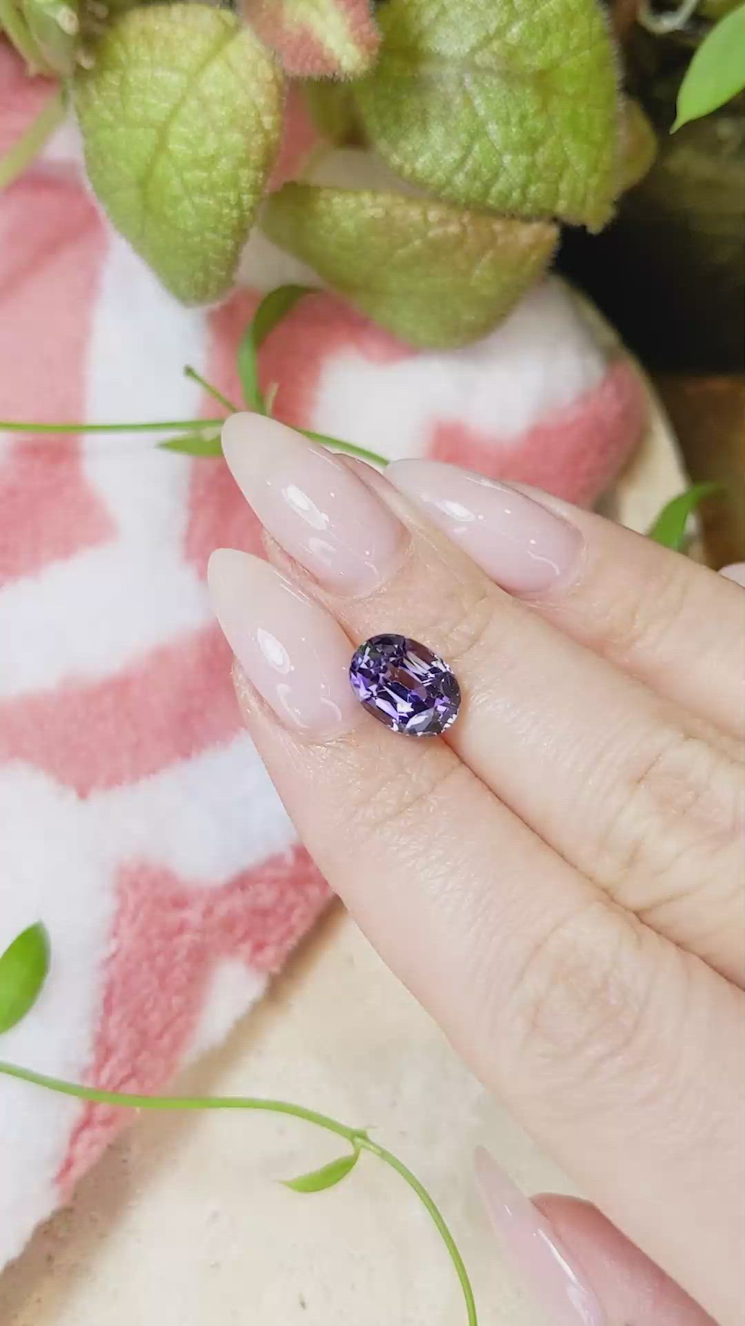 3.63 Ct. Spinel from Burma (Myanmar) Size Video