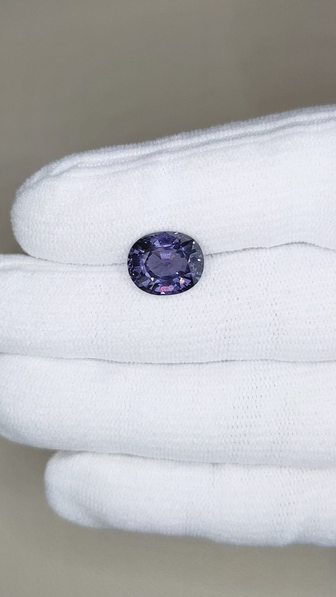 4.76 Ct. Spinel from Burma (Myanmar) Size Video