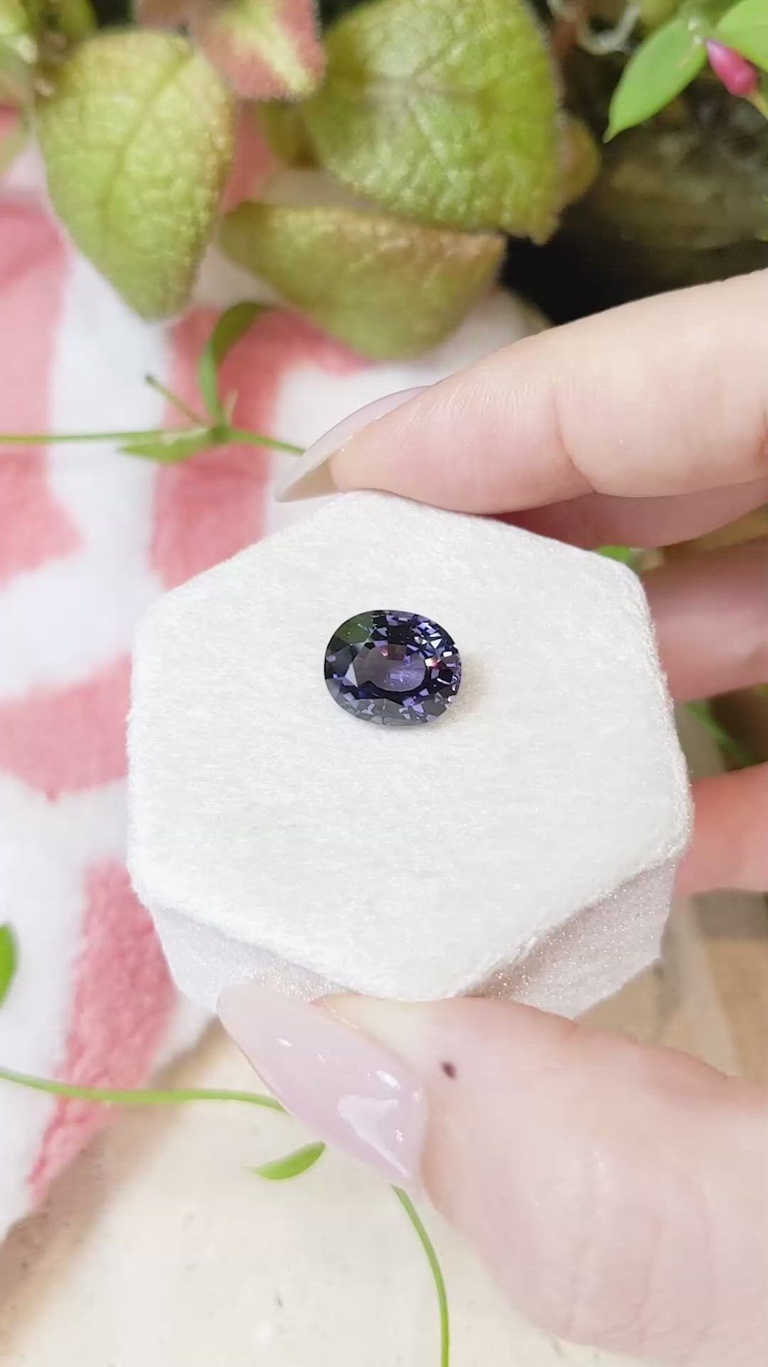 4.76 Ct. Spinel from Burma (Myanmar) Size Video