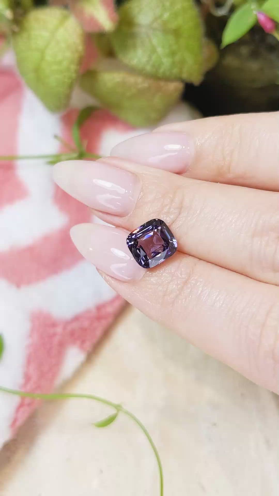 4.04 Ct. Spinel from Burma (Myanmar) Size Video