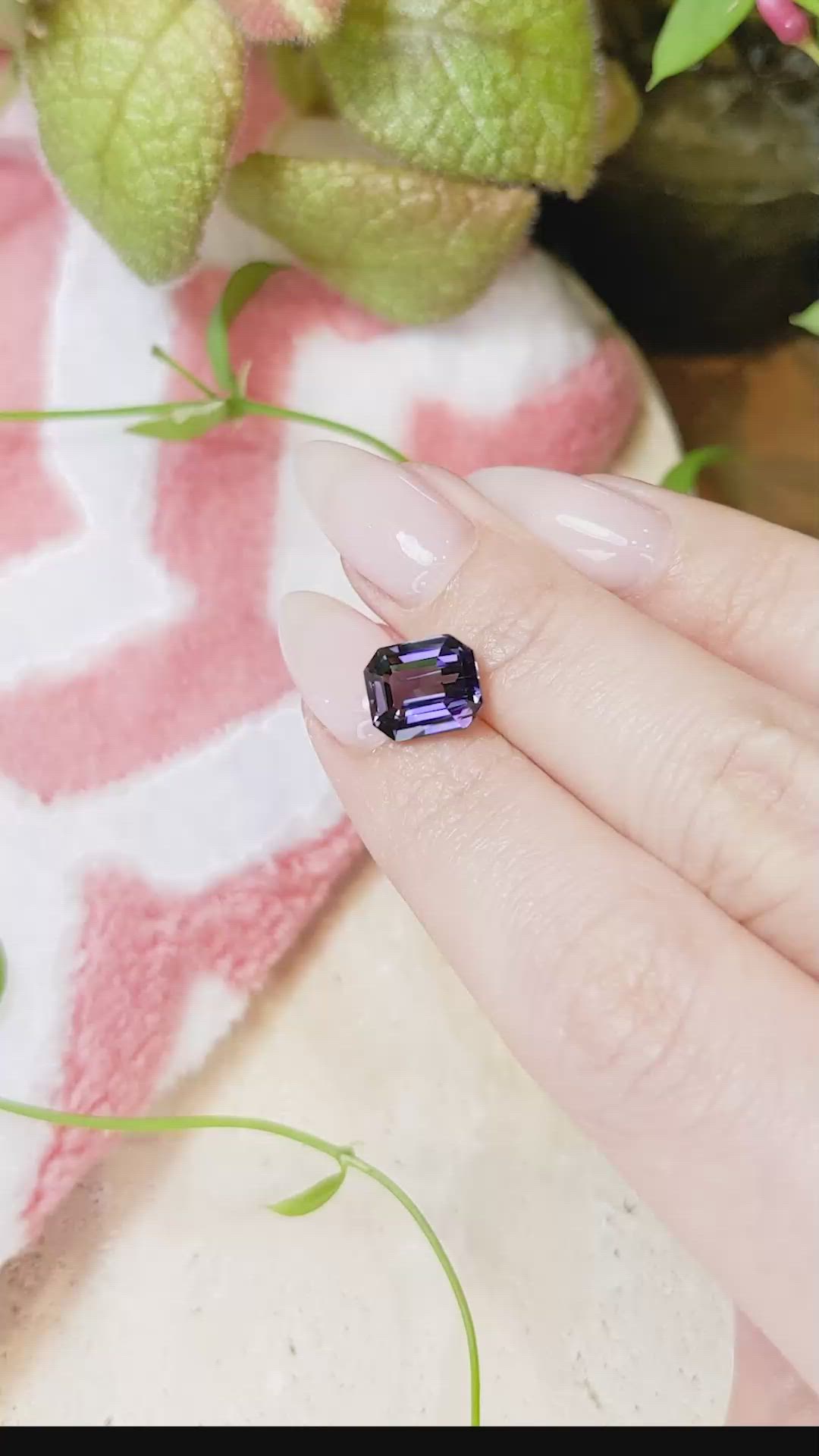 4.05 Ct. Spinel from Burma (Myanmar) Size Video