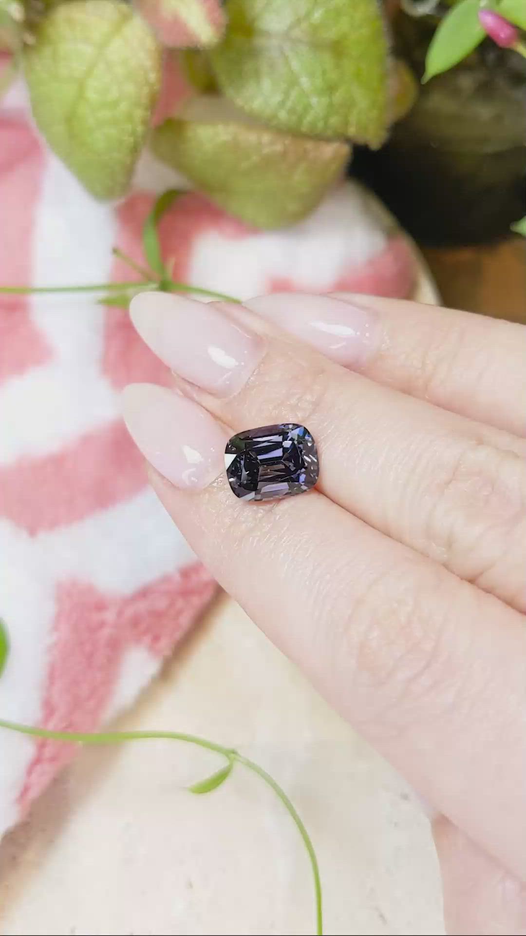 4.48 Ct. Spinel from Burma (Myanmar) Size Video