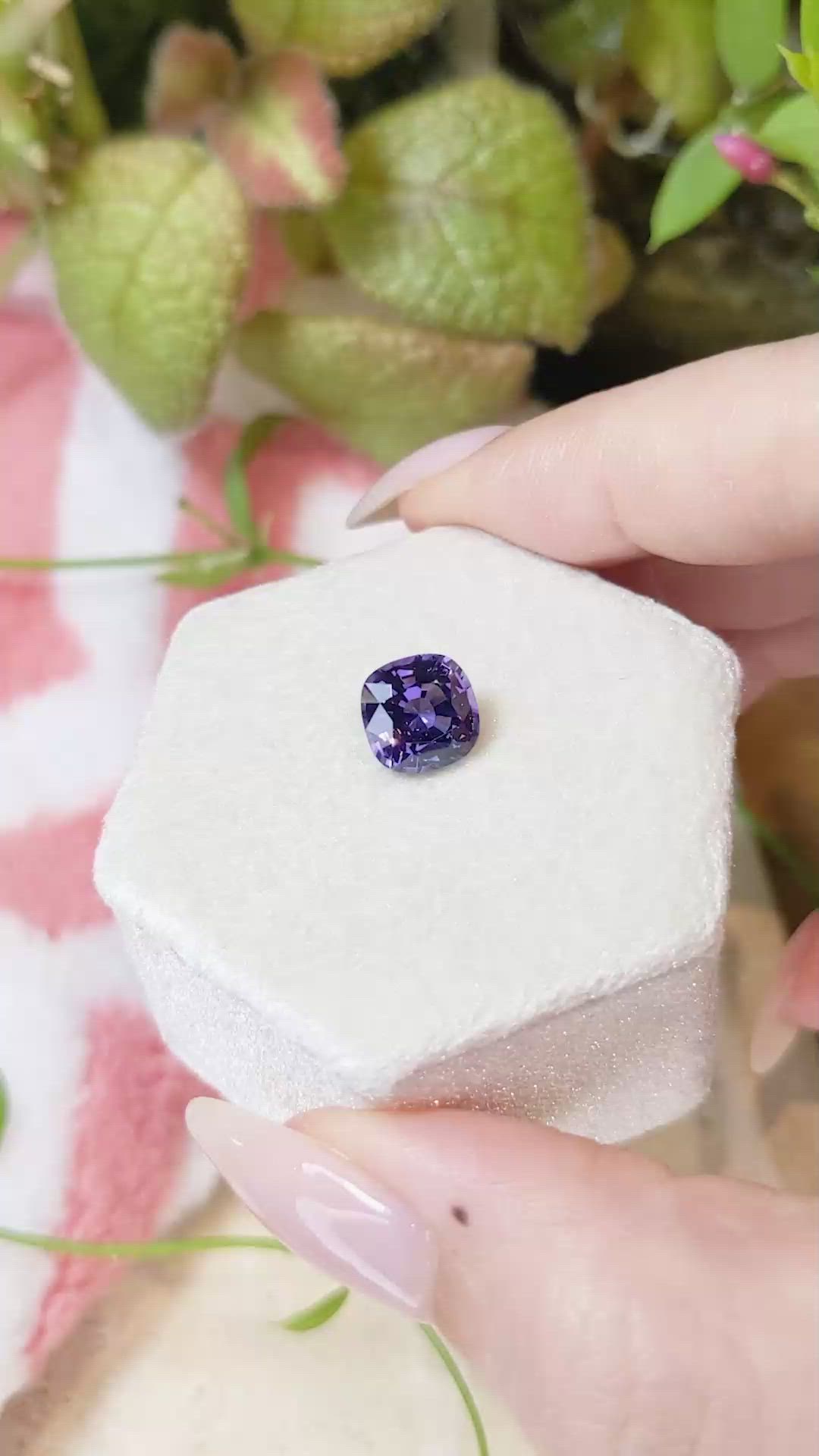 2.65 Ct. Spinel from Burma (Myanmar) Size Video