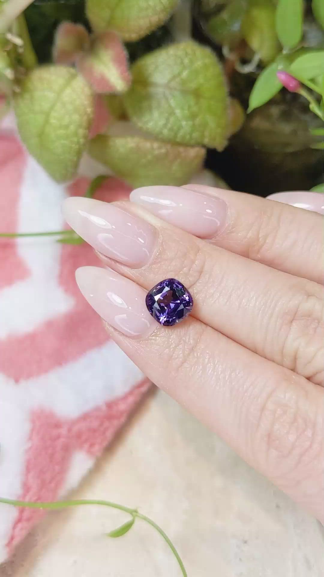 2.65 Ct. Spinel from Burma (Myanmar) Size Video