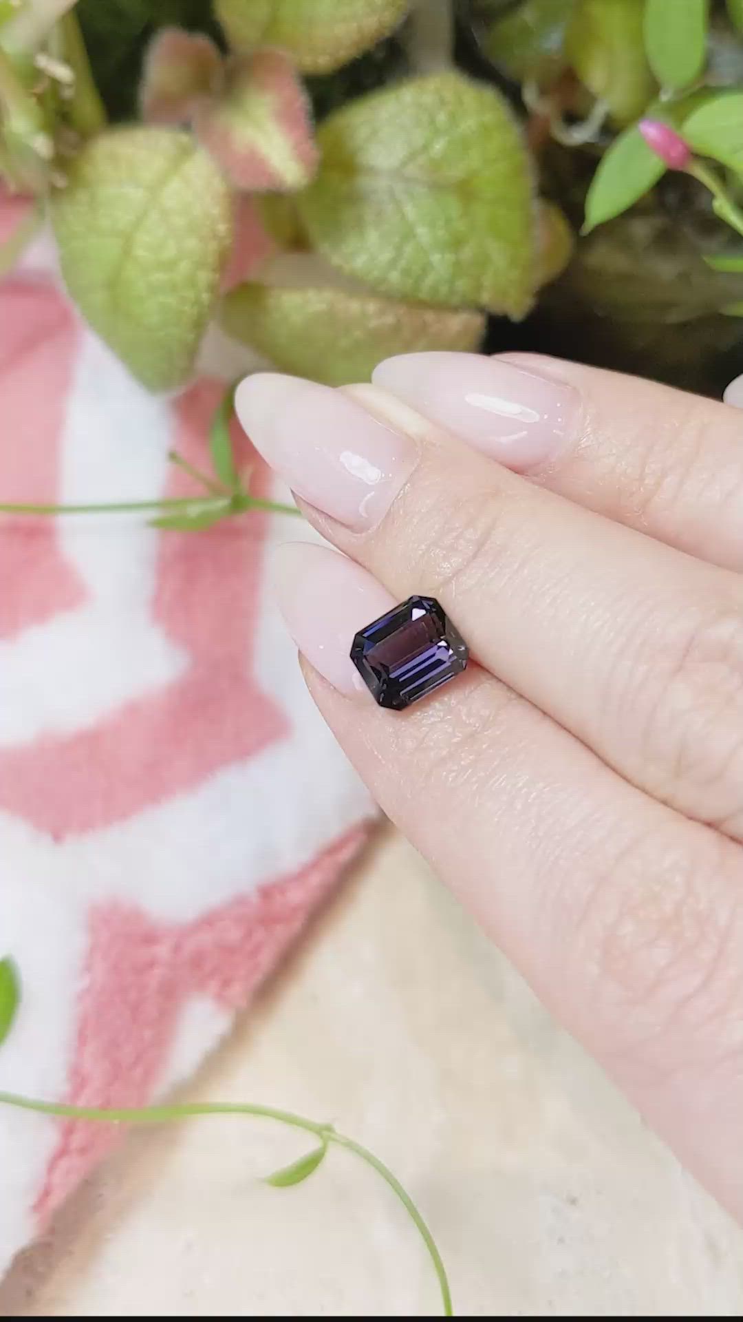 2.77 Ct. Spinel from Burma (Myanmar) Size Video