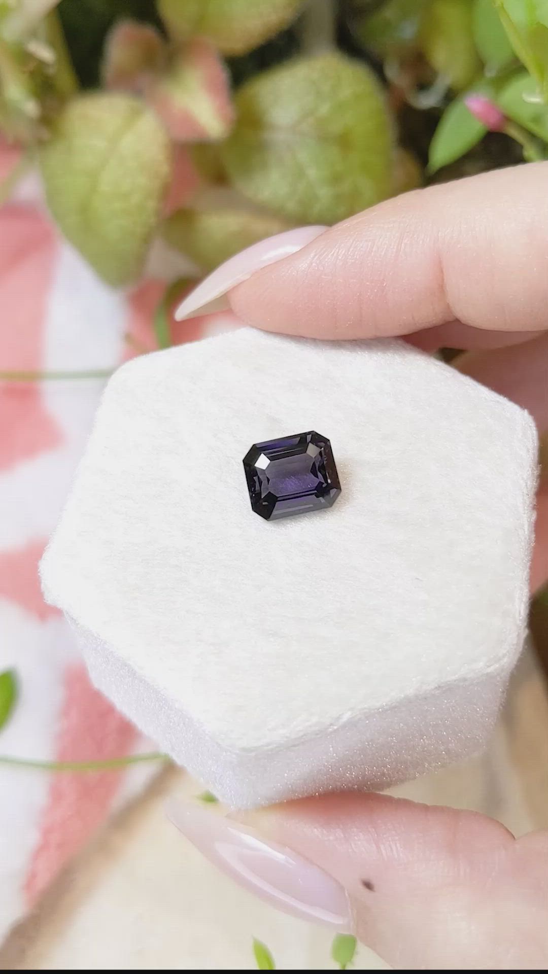 2.77 Ct. Spinel from Burma (Myanmar) Size Video