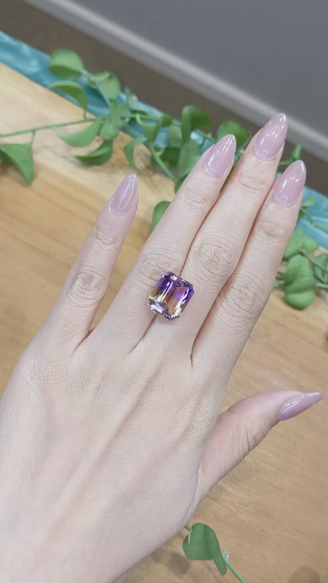8.43 Ct. Ametrine from Bolivia Size Video