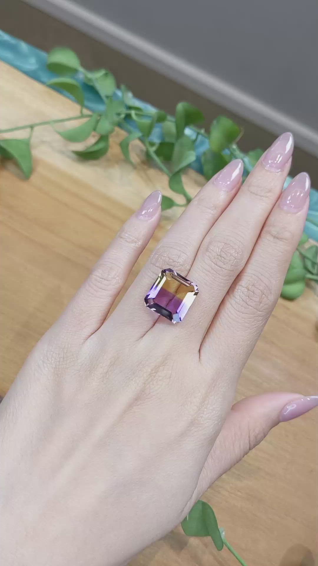 11.05 Ct. Ametrine from Bolivia Size Video