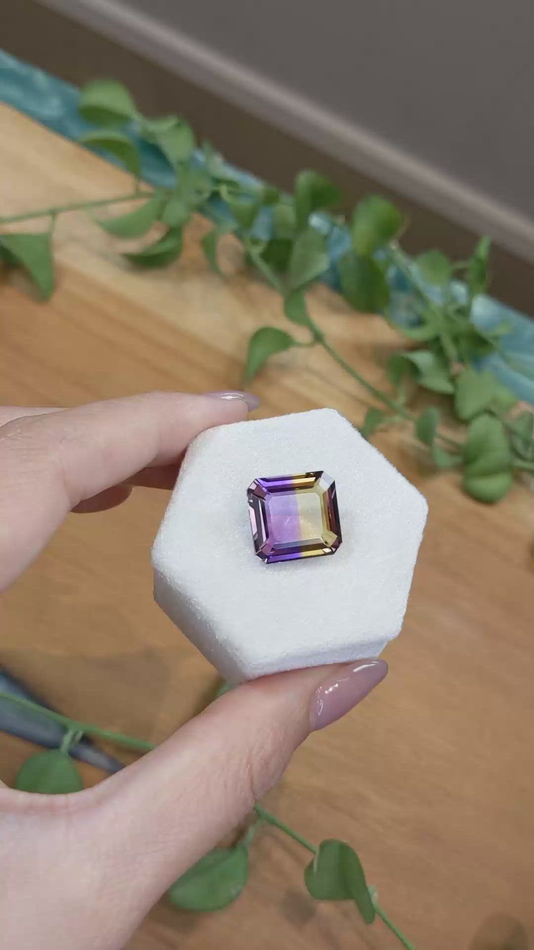 11.05 Ct. Ametrine from Bolivia Size Video