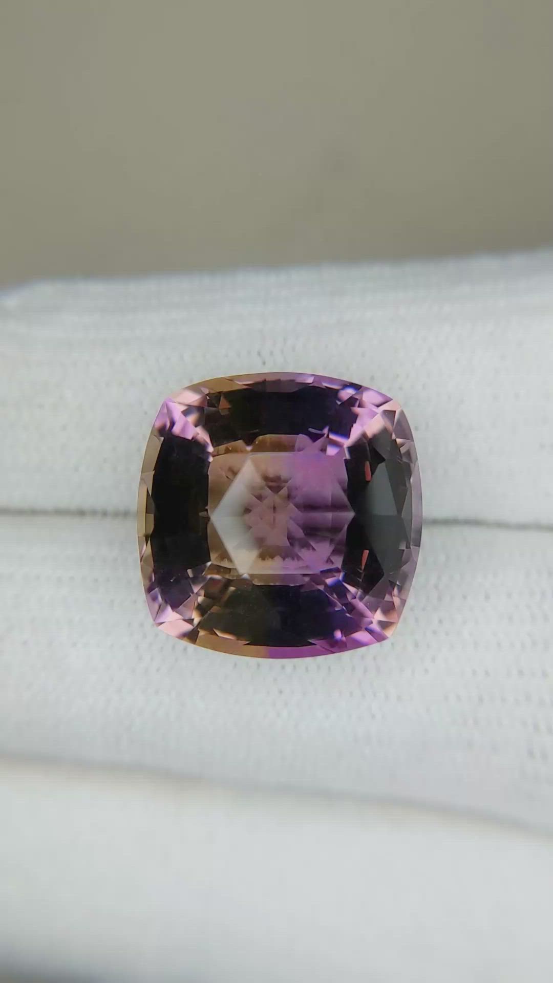 14.19 Ct. Ametrine from Bolivia Size Video