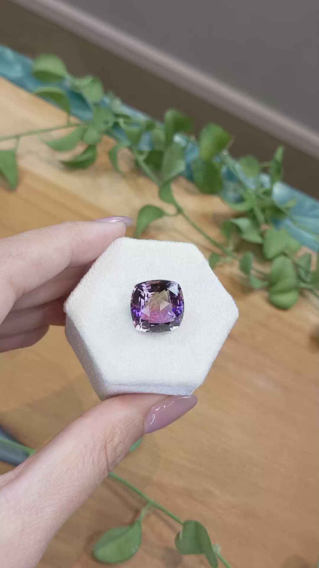 14.19 Ct. Ametrine from Bolivia Size Video