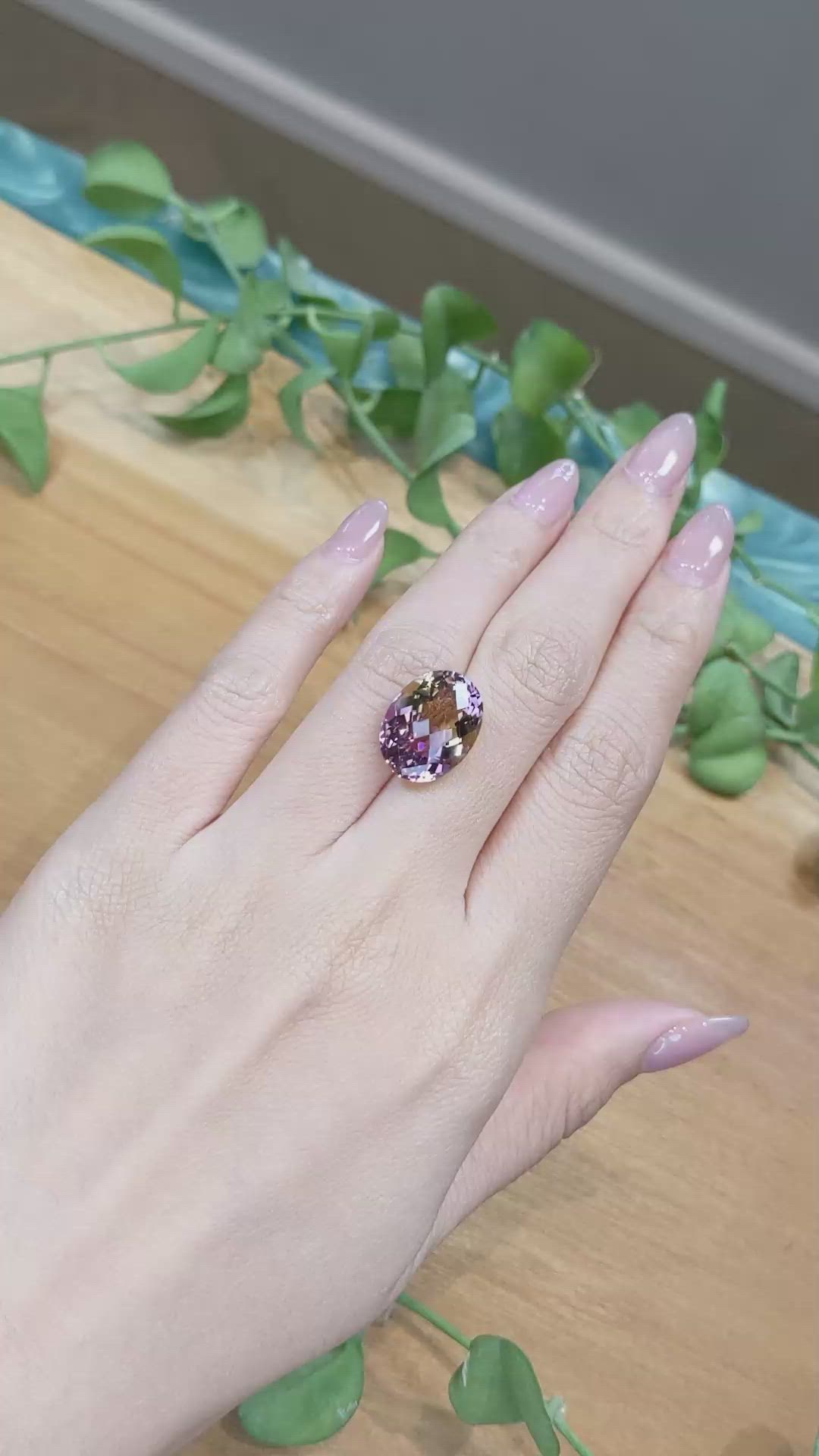 9.79 Ct. Ametrine from Bolivia Size Video